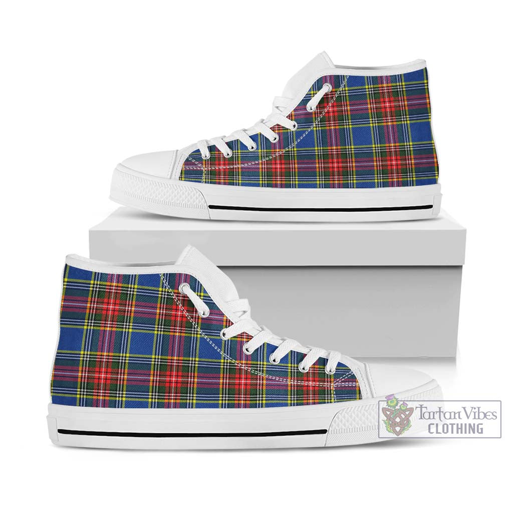 Tartan Vibes Clothing Bethune Tartan High Top Shoes