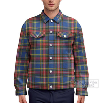 Bethune Tartan Unisex Lapel Cotton Jacket