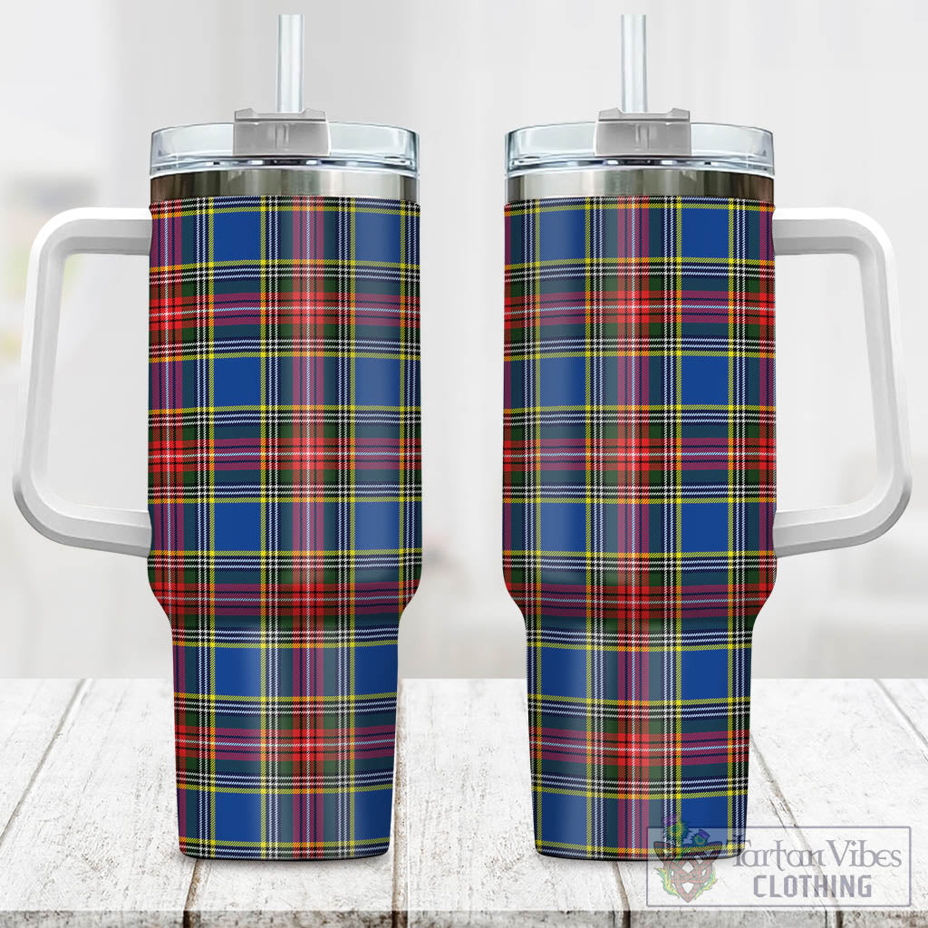 Bethune Tartan Tumbler with Handle One Size 40 OZ - Tartan Vibes Clothing