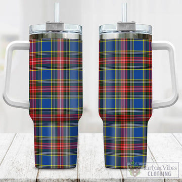 Bethune Tartan Tumbler with Handle One Size 40 OZ - Tartan Vibes Clothing