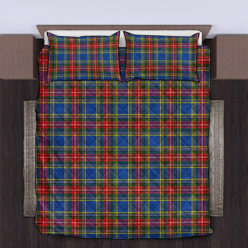 Bethune Tartan Quilt Bed Set King - Tartan Vibes Clothing