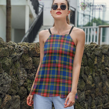 Bethune Tartan Loose Halter Neck Camisole