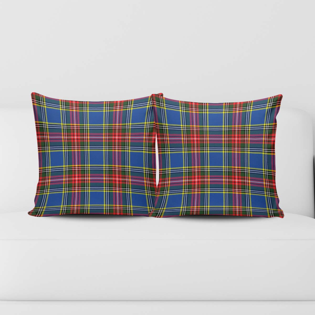 Bethune Tartan Pillow Cover Square Pillow Cover - Tartanvibesclothing