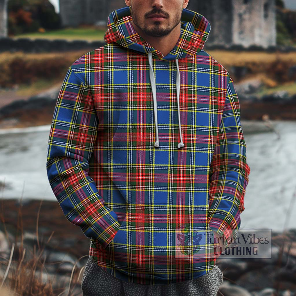 Bethune Tartan Cotton Hoodie Pullover Hoodie XS - Tartan Vibes Clothing