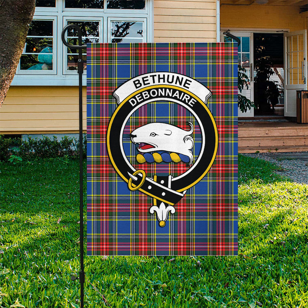 Bethune Tartan Flag with Family Crest - Tartan Vibes Clothing