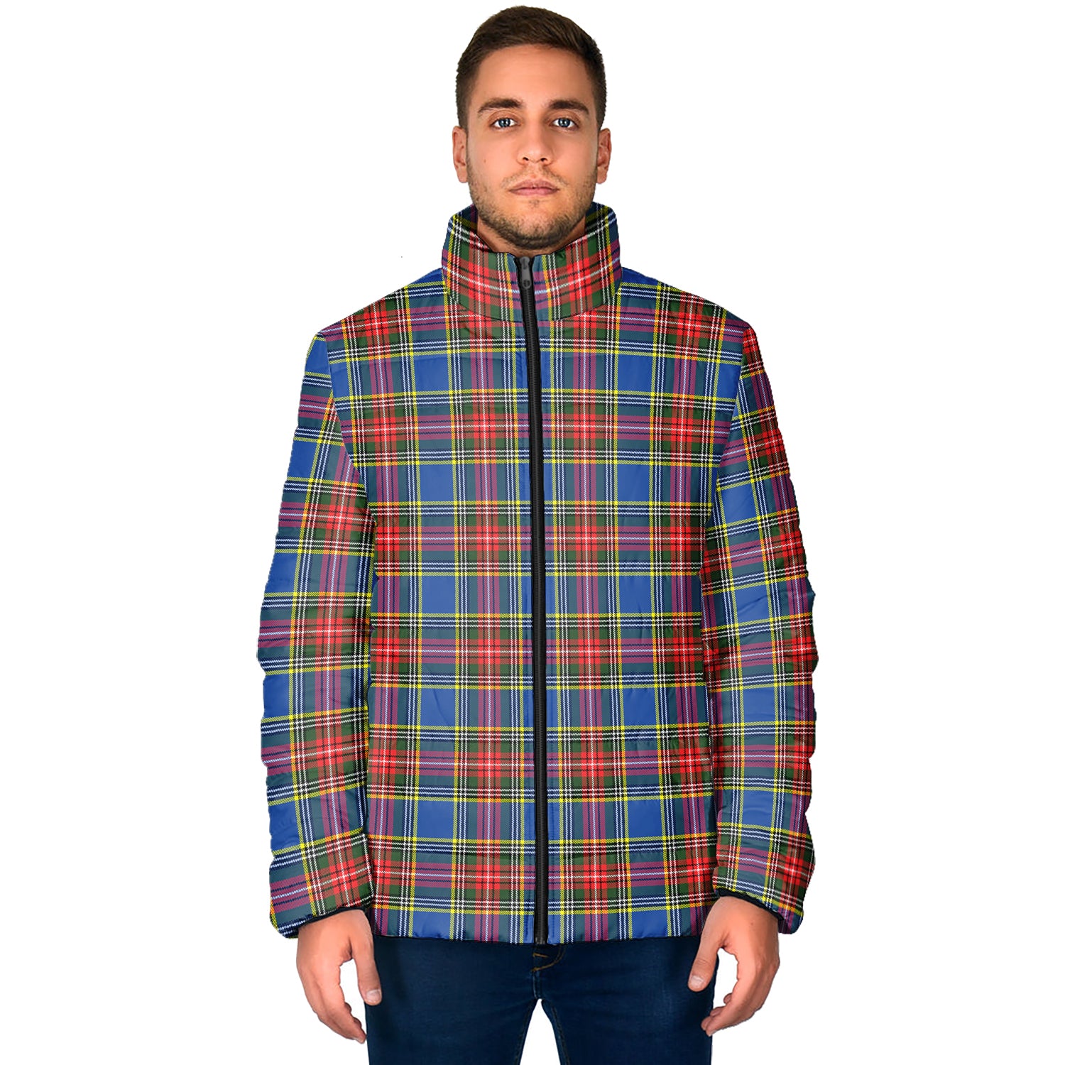 Bethune Tartan Padded Jacket - Tartan Vibes Clothing