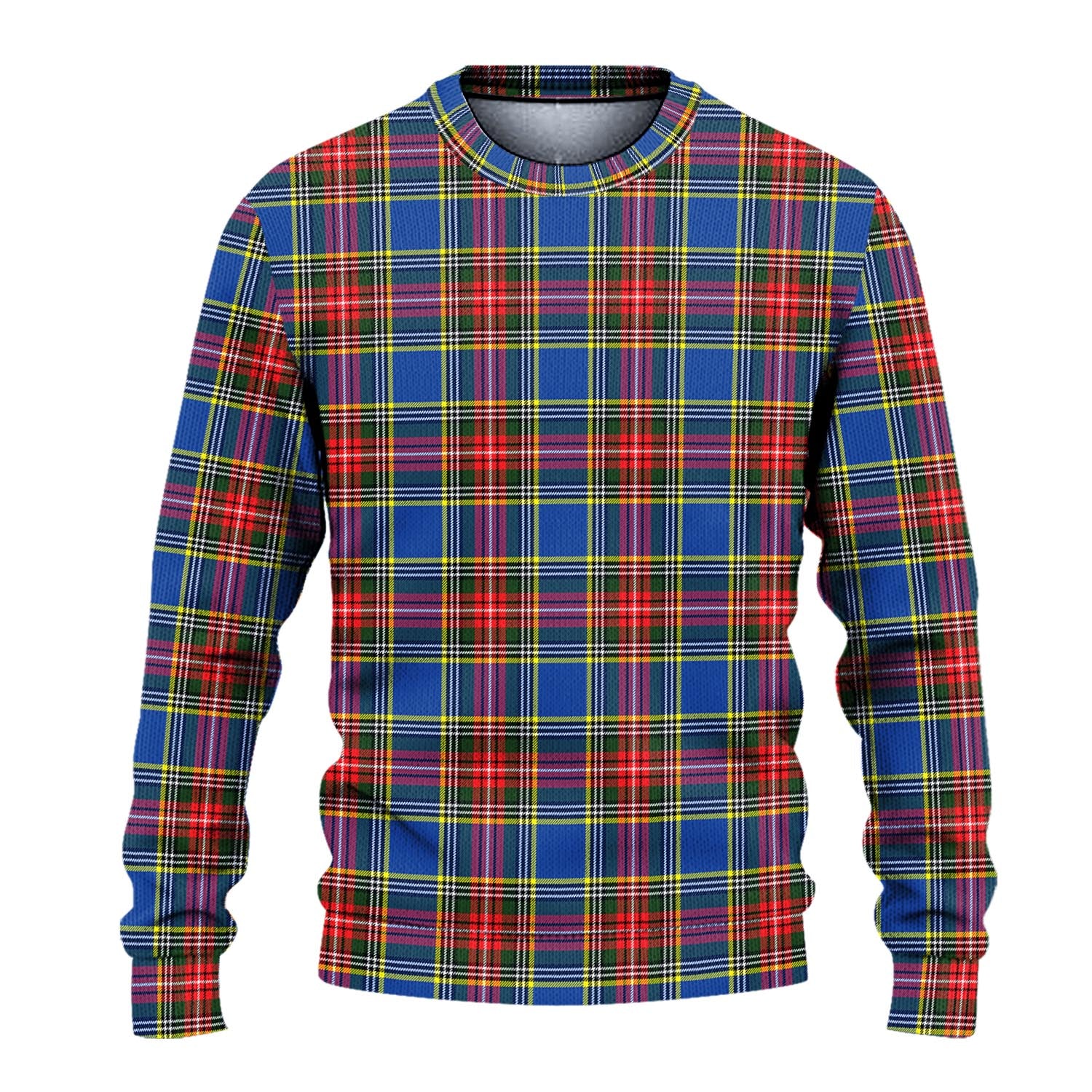 Bethune Tartan Knitted Sweater - Tartanvibesclothing