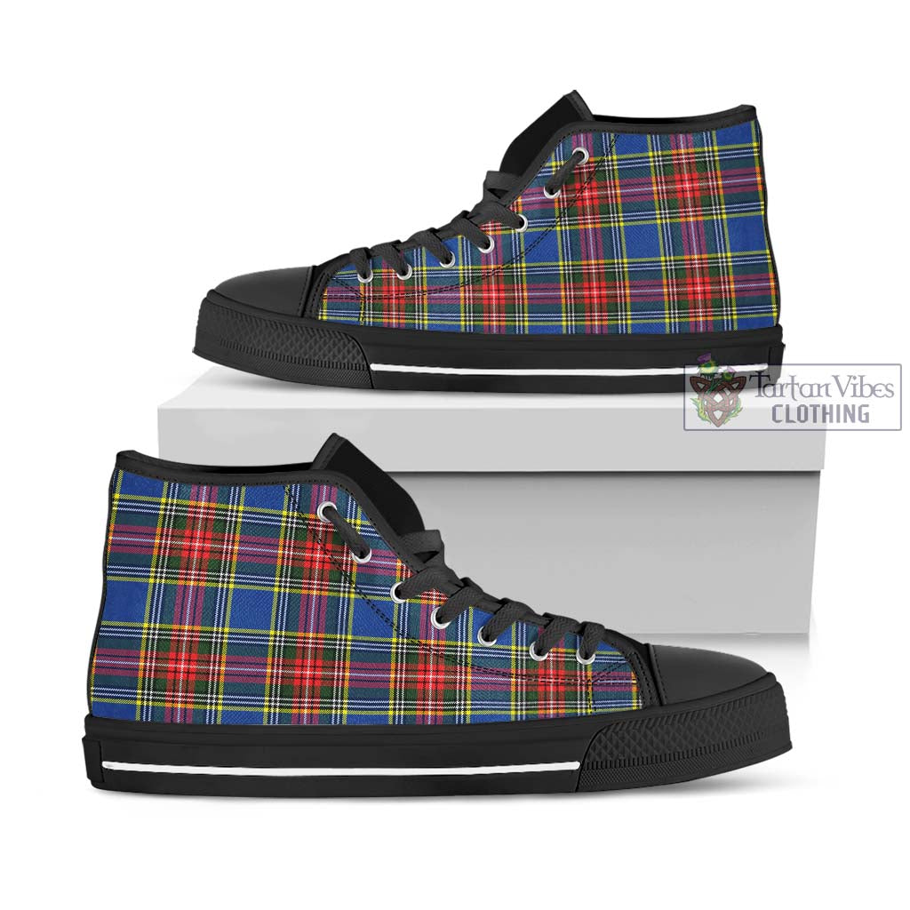 Tartan Vibes Clothing Bethune Tartan High Top Shoes