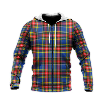 Bethune Tartan Knitted Hoodie