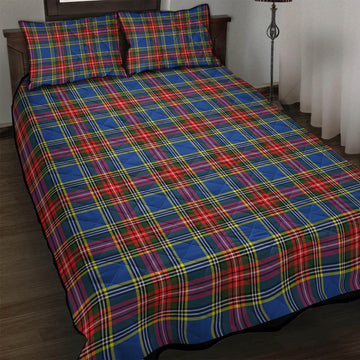 Bethune Tartan Quilt Bed Set