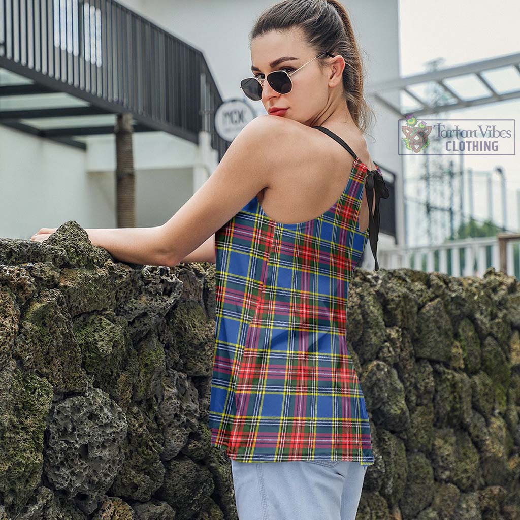 Tartan Vibes Clothing Bethune Tartan Loose Halter Neck Camisole