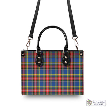Bethune Tartan Luxury Leather Handbags - Tartan Vibes Clothing