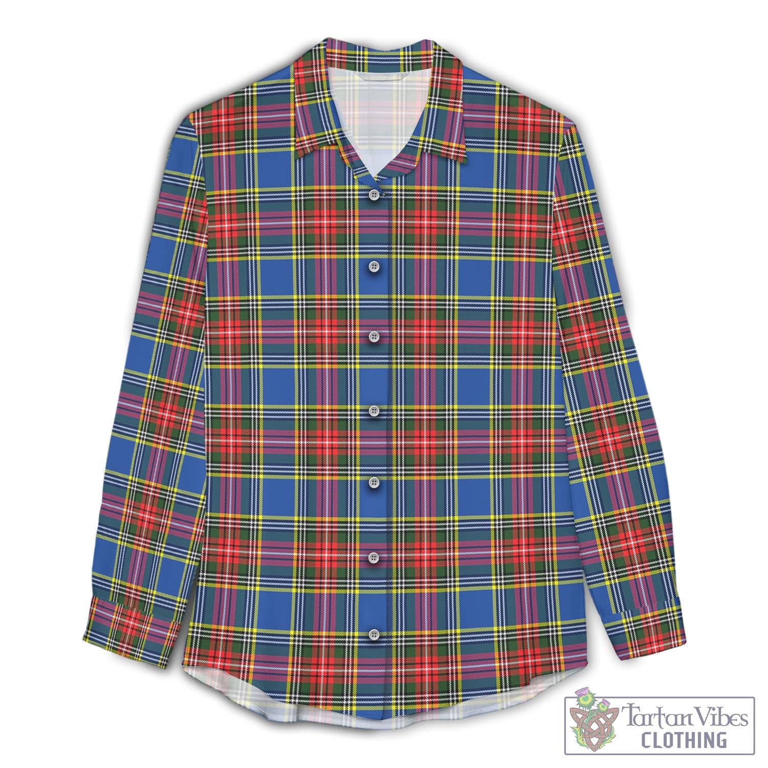 Bethune Tartan Womens Casual Shirt