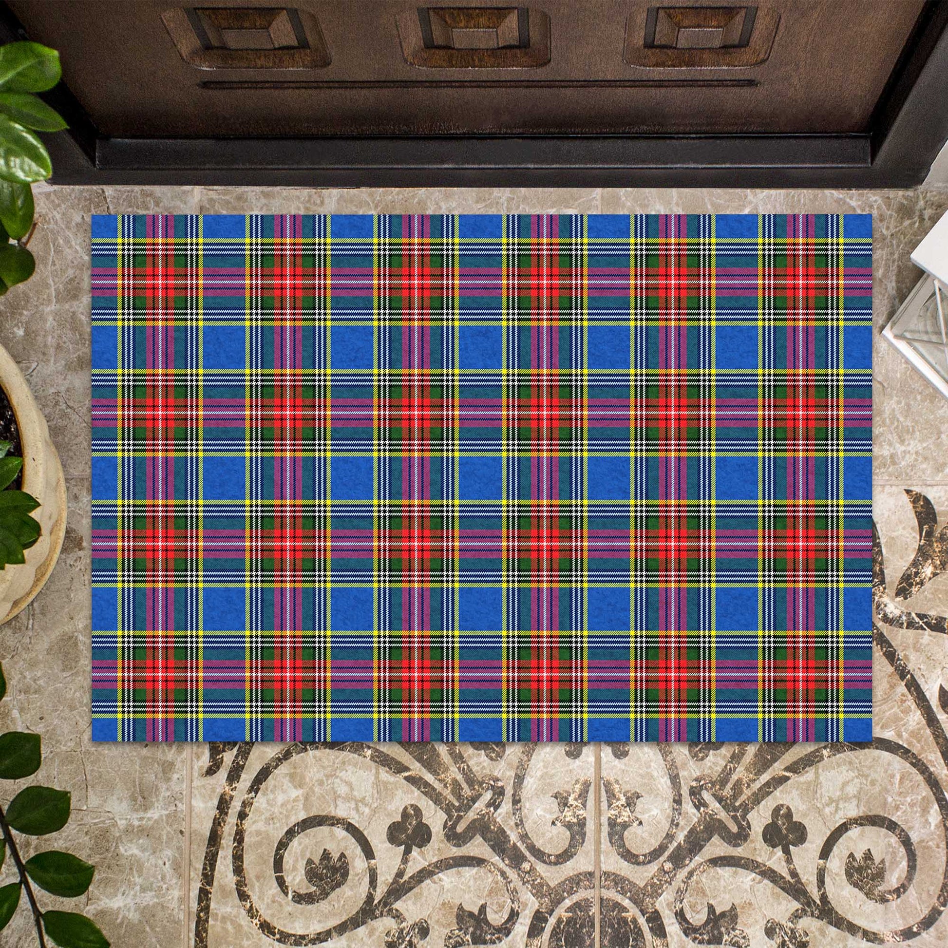 Bethune Tartan Door Mat - Tartanvibesclothing