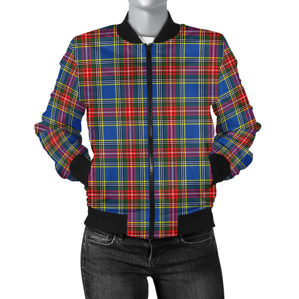 Bethune Tartan Bomber Jacket - Tartanvibesclothing