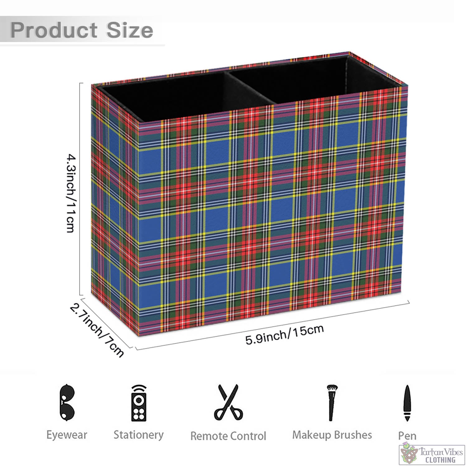 Tartan Vibes Clothing Bethune Tartan Pen Holder