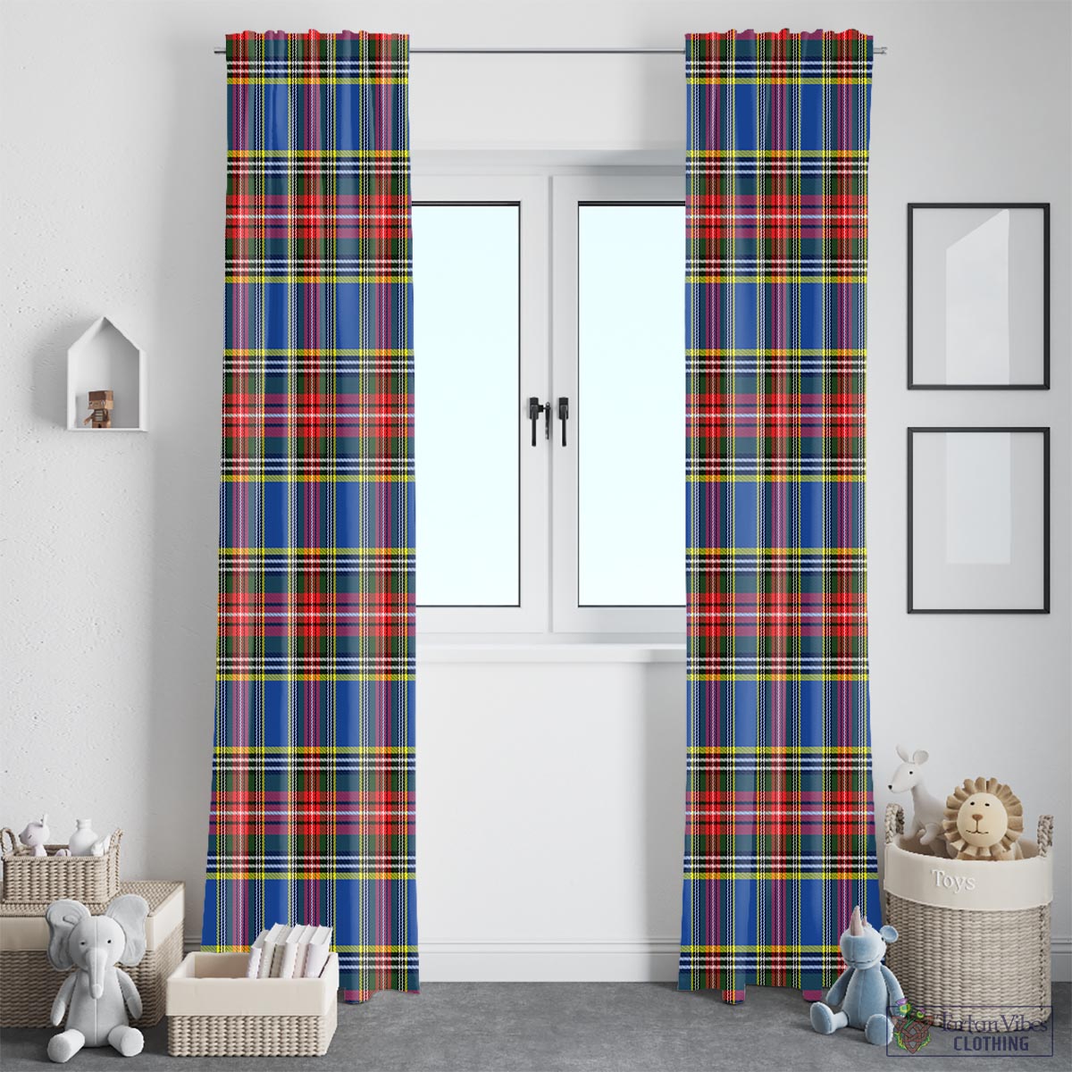 Bethune Tartan Window Curtain