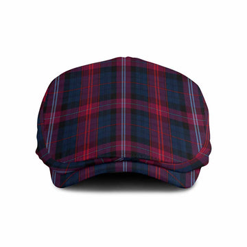 Bevan (Evans) of Wales Tartan Jeff Cap, Tartan Flat Cap Jeff Hat - Tartan Vibes Clothing