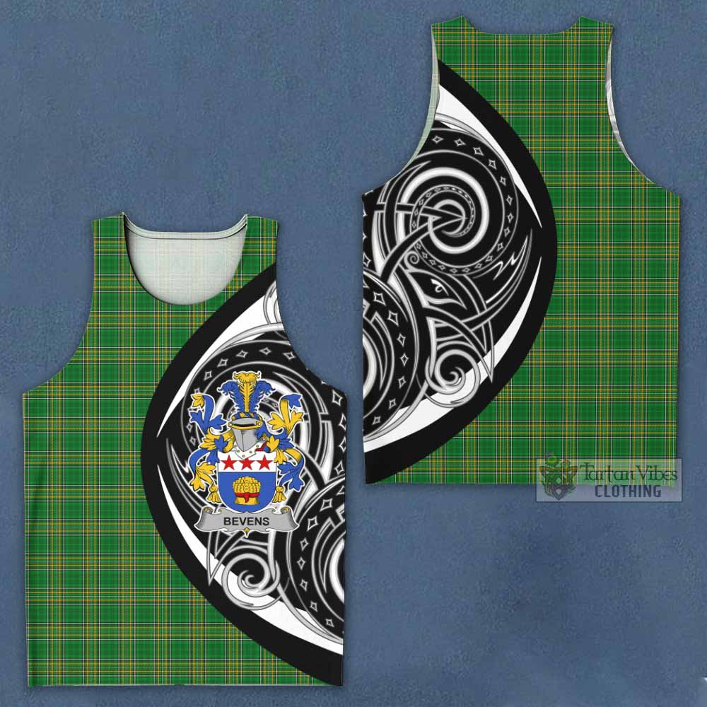 Bevens Irish Clan Men's Tank Top Celtic Circle Style - Tartan Vibes Clothing