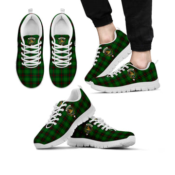 Beveridge Tartan Sneakers with Family Crest