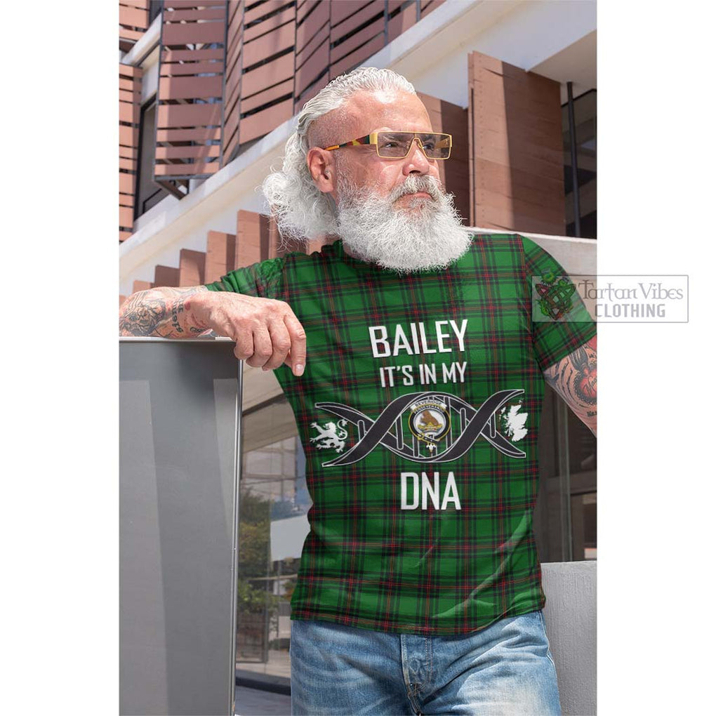 Tartan Vibes Clothing Beveridge Tartan Cotton T-shirt with Family Crest DNA In Me Style