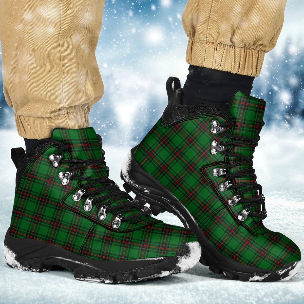 Beveridge Tartan Alpine Boots - Tartanvibesclothing