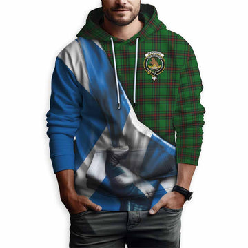 Beveridge Tartan Hoodie with Family Crest Scotland Patriotic Style