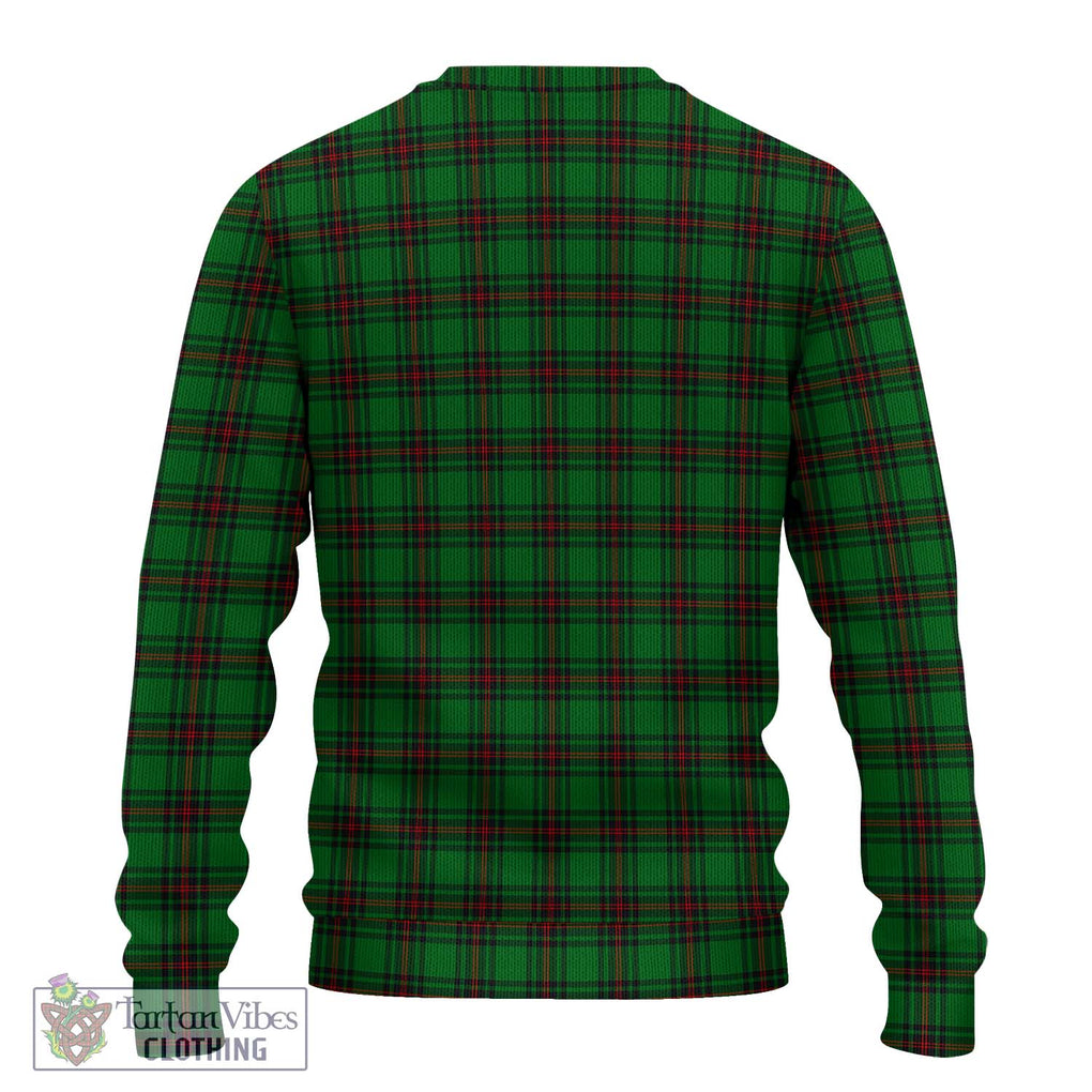 Beveridge Tartan Knitted Sweater with Family Crest DNA In Me Style - Tartanvibesclothing Shop