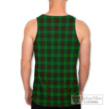 Beveridge Tartan Men's Tank Top with Family Crest DNA In Me Style