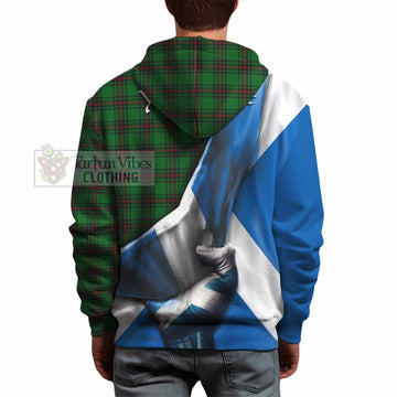 Beveridge Tartan Hoodie with Family Crest Scotland Patriotic Style