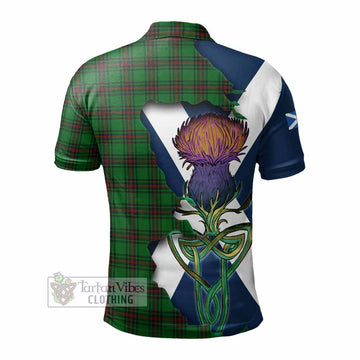 Beveridge Tartan Family Crest Polo Shirt Scottish Thistle Celtic Inspired - Tartan Vibes Clothing