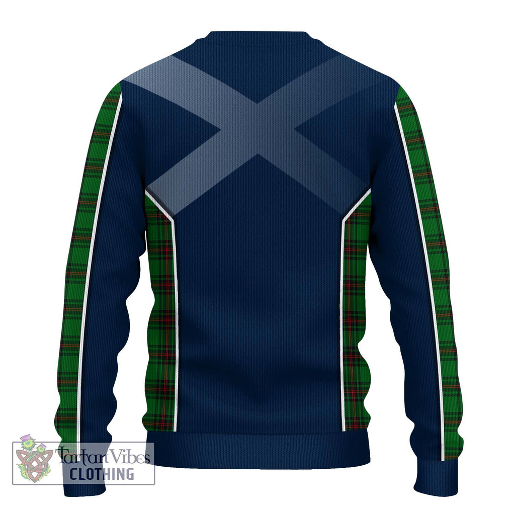 Beveridge Tartan Knitted Sweater with Family Crest and Lion Rampant Vibes Sport Style - Tartan Vibes Clothing