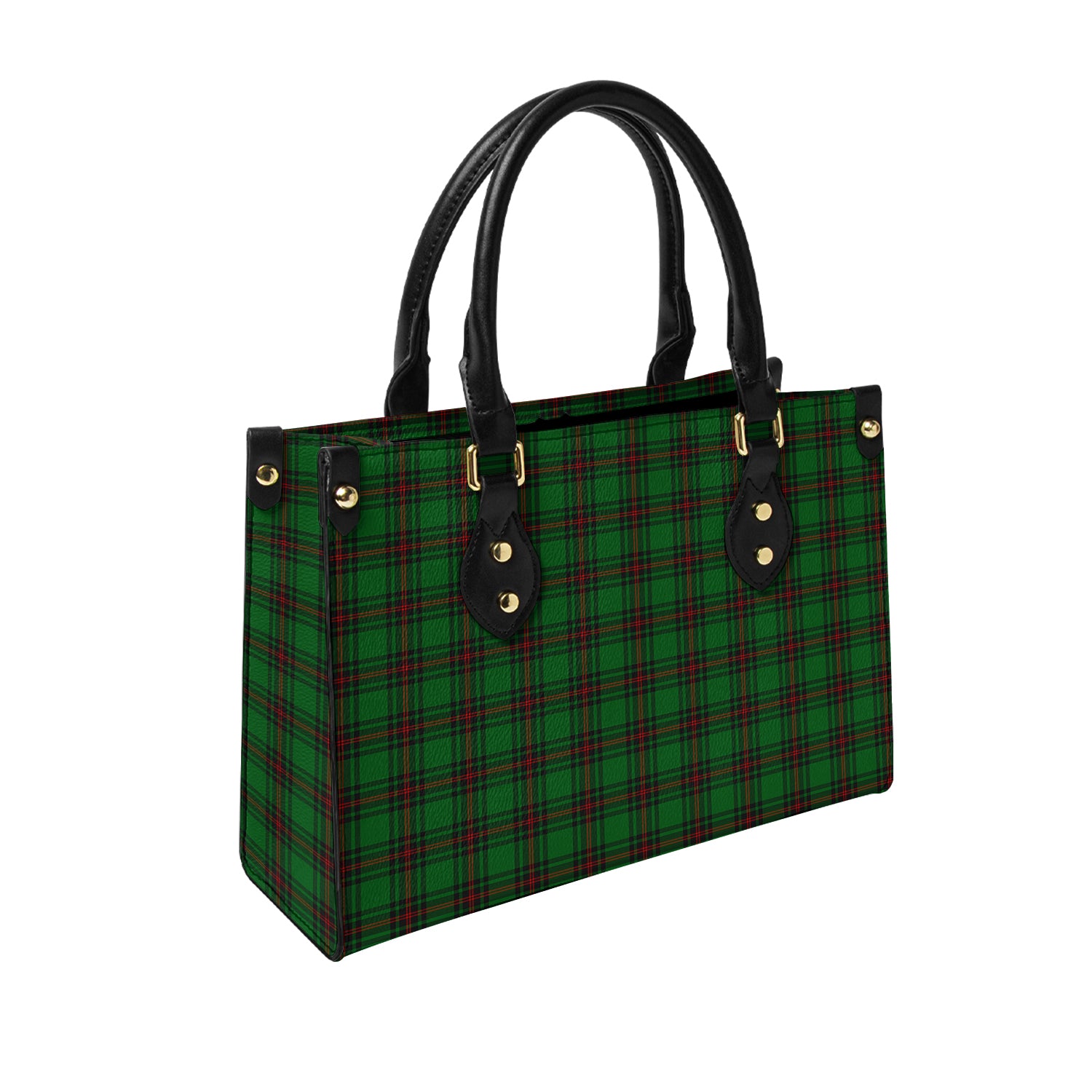 Beveridge Tartan Leather Bag - Tartanvibesclothing