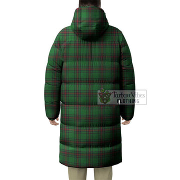 Beveridge Tartan Long Down Jacket