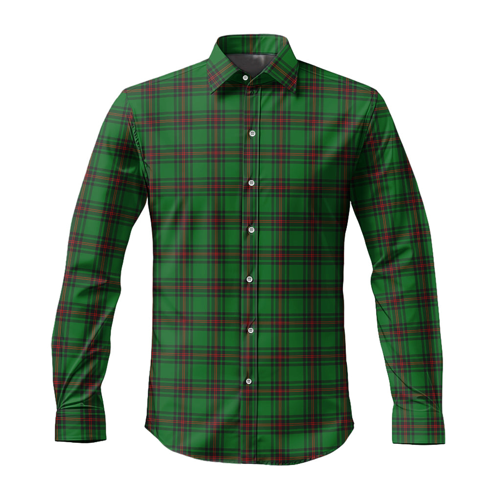 Beveridge Tartan Long Sleeve Button Up Shirt - Tartanvibesclothing