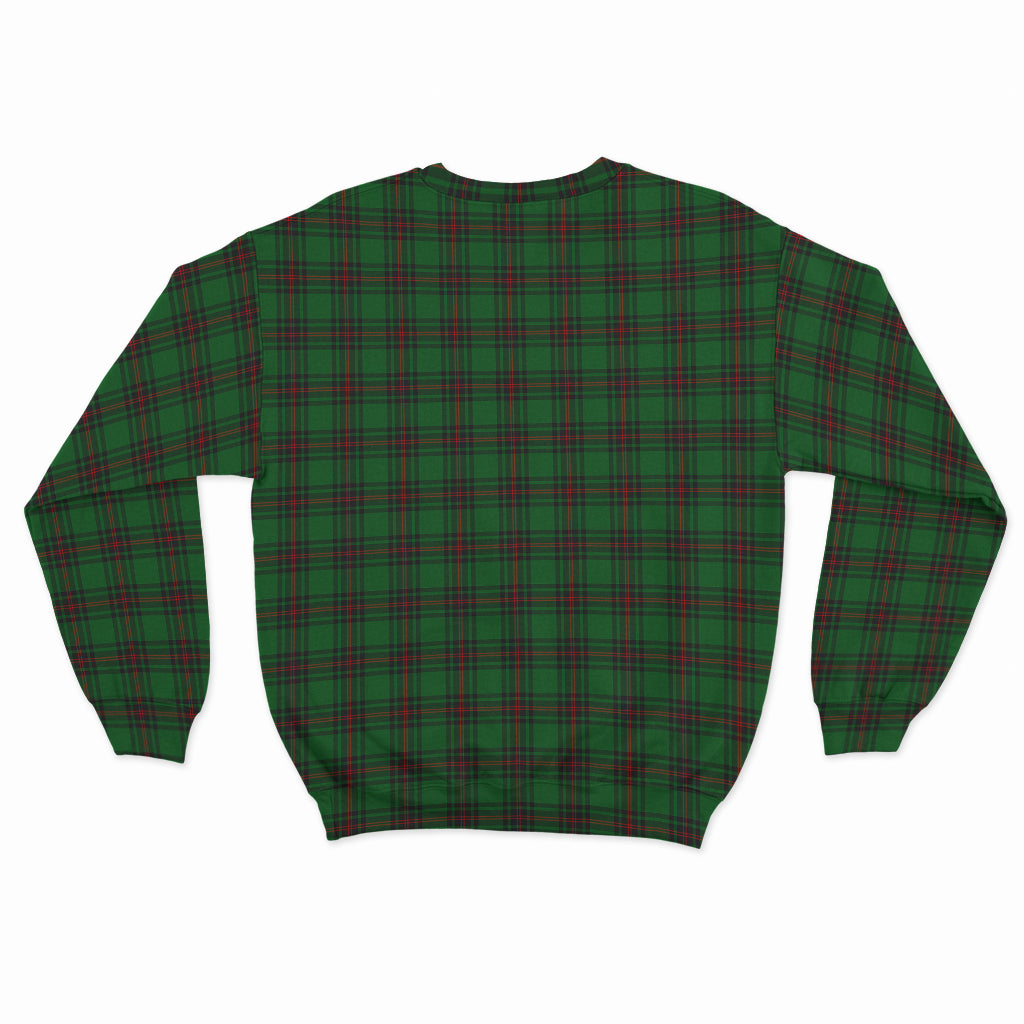 Beveridge Tartan Sweatshirt with Family Crest - Tartan Vibes Clothing