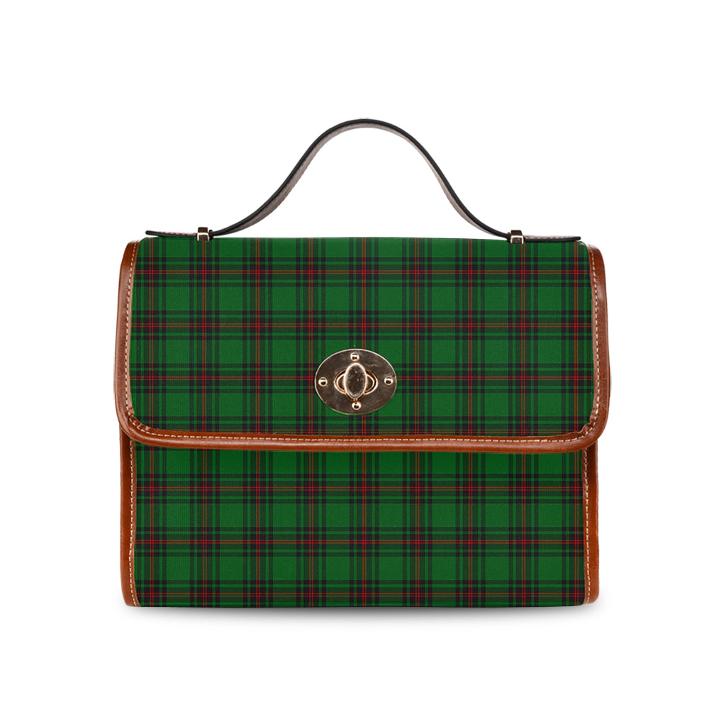 Beveridge Tartan Leather Strap Waterproof Canvas Bag - Tartanvibesclothing