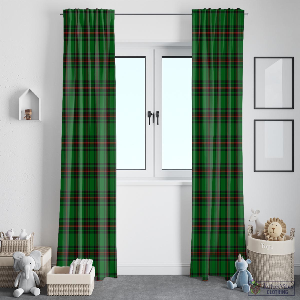 Beveridge Tartan Window Curtain