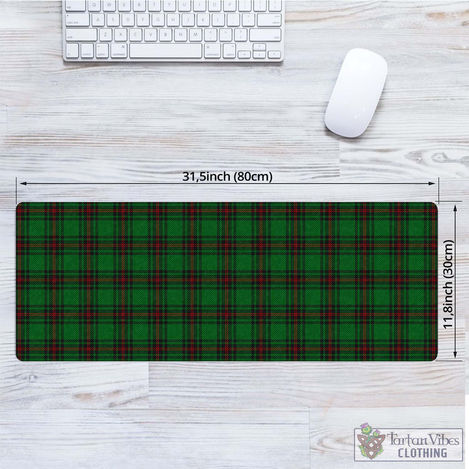 Tartan Vibes Clothing Beveridge Tartan Mouse Pad