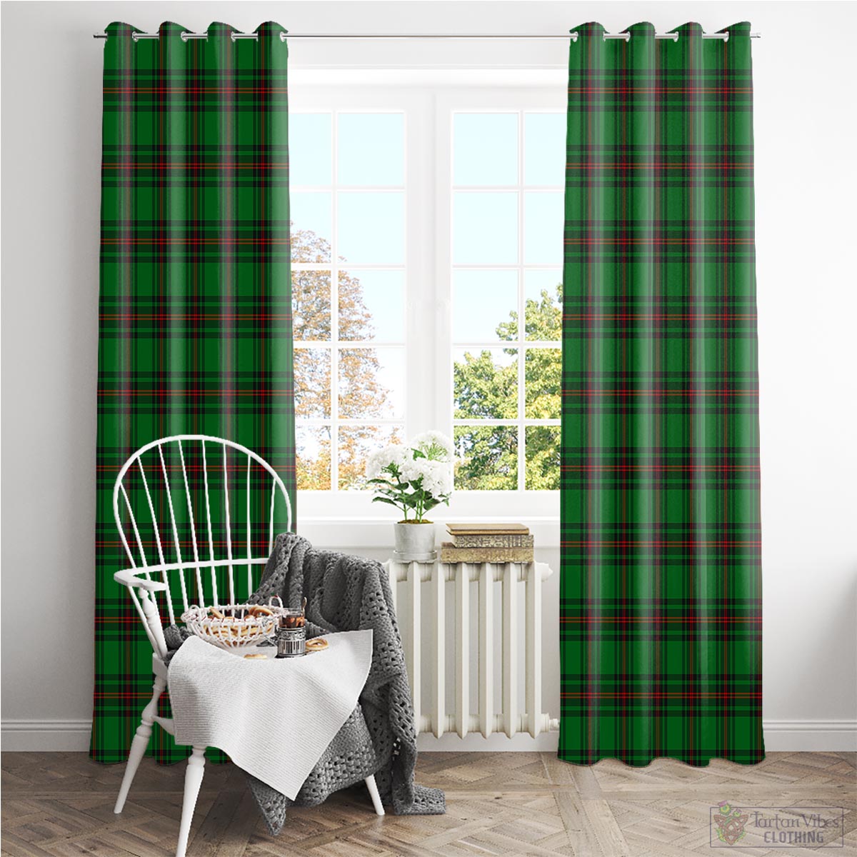 Beveridge Tartan Window Curtain