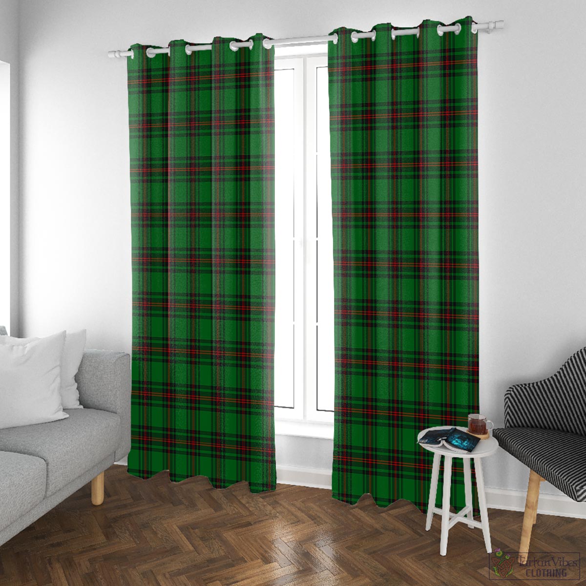 Beveridge Tartan Window Curtain