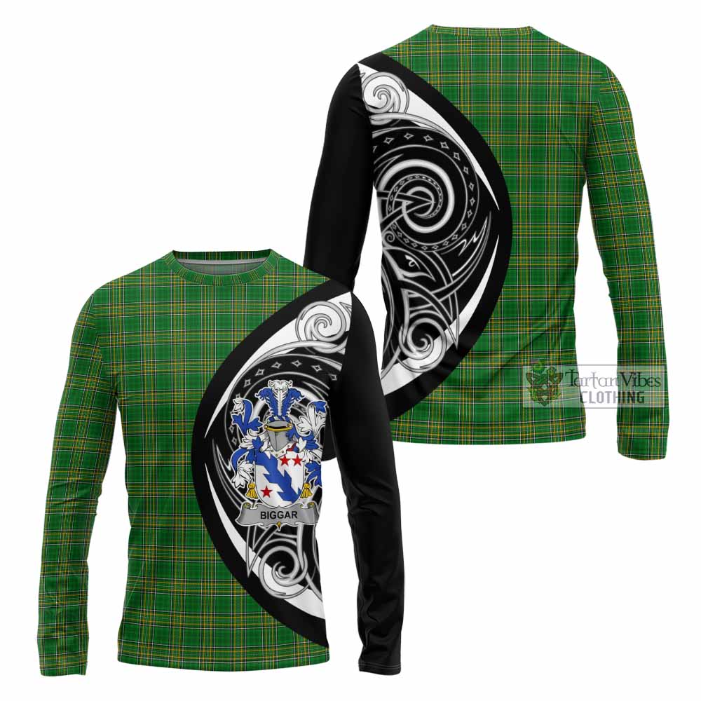 Biggar Irish Clan Long Sleeve T-Shirt Celtic Circle Style - Tartan Vibes Clothing