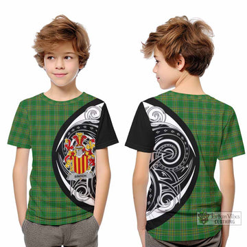 Bindon Irish Clan Kid T-Shirt Celtic Circle Style - Tartan Vibes Clothing
