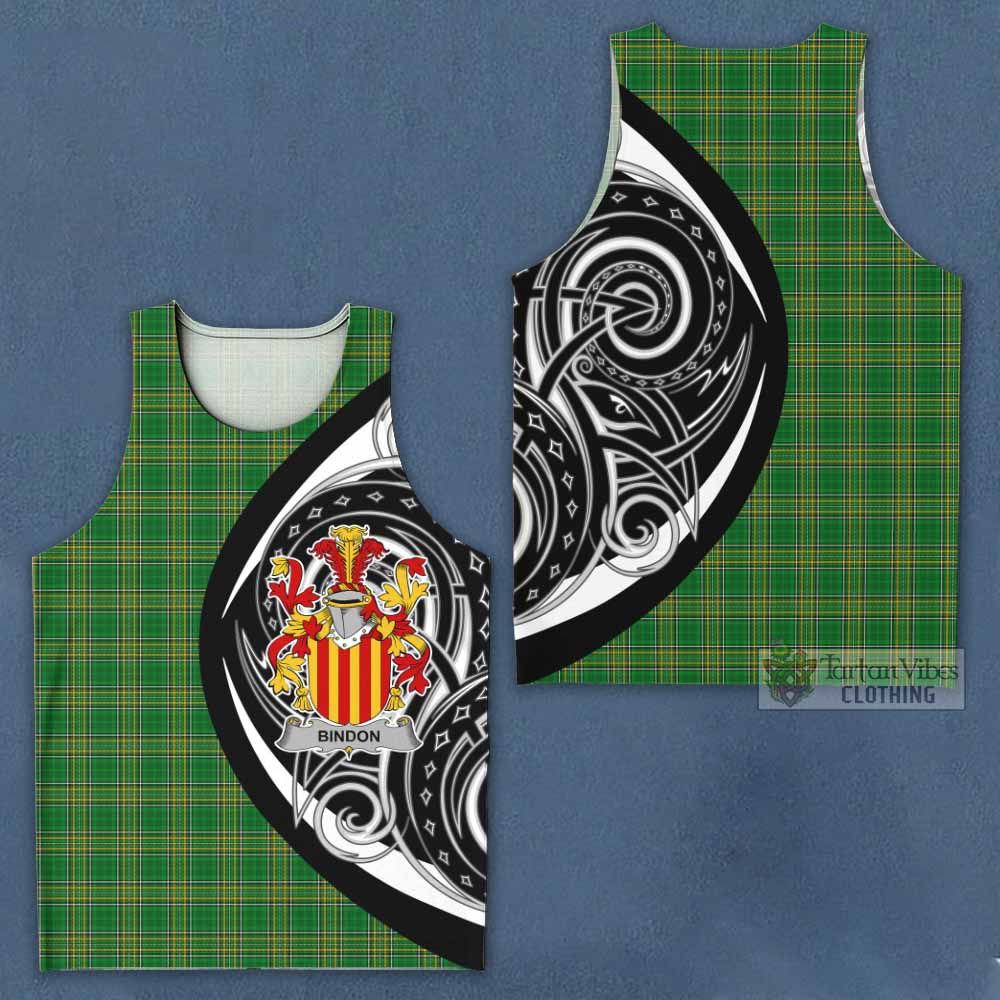 Bindon Irish Clan Men's Tank Top Celtic Circle Style - Tartan Vibes Clothing