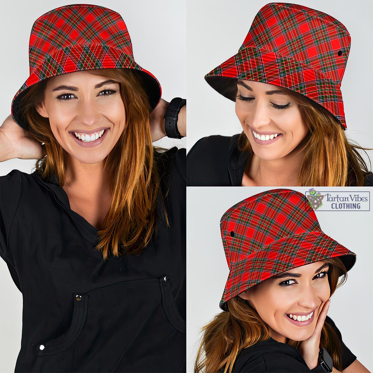 Tartan Vibes Clothing Binning Tartan Bucket Hat