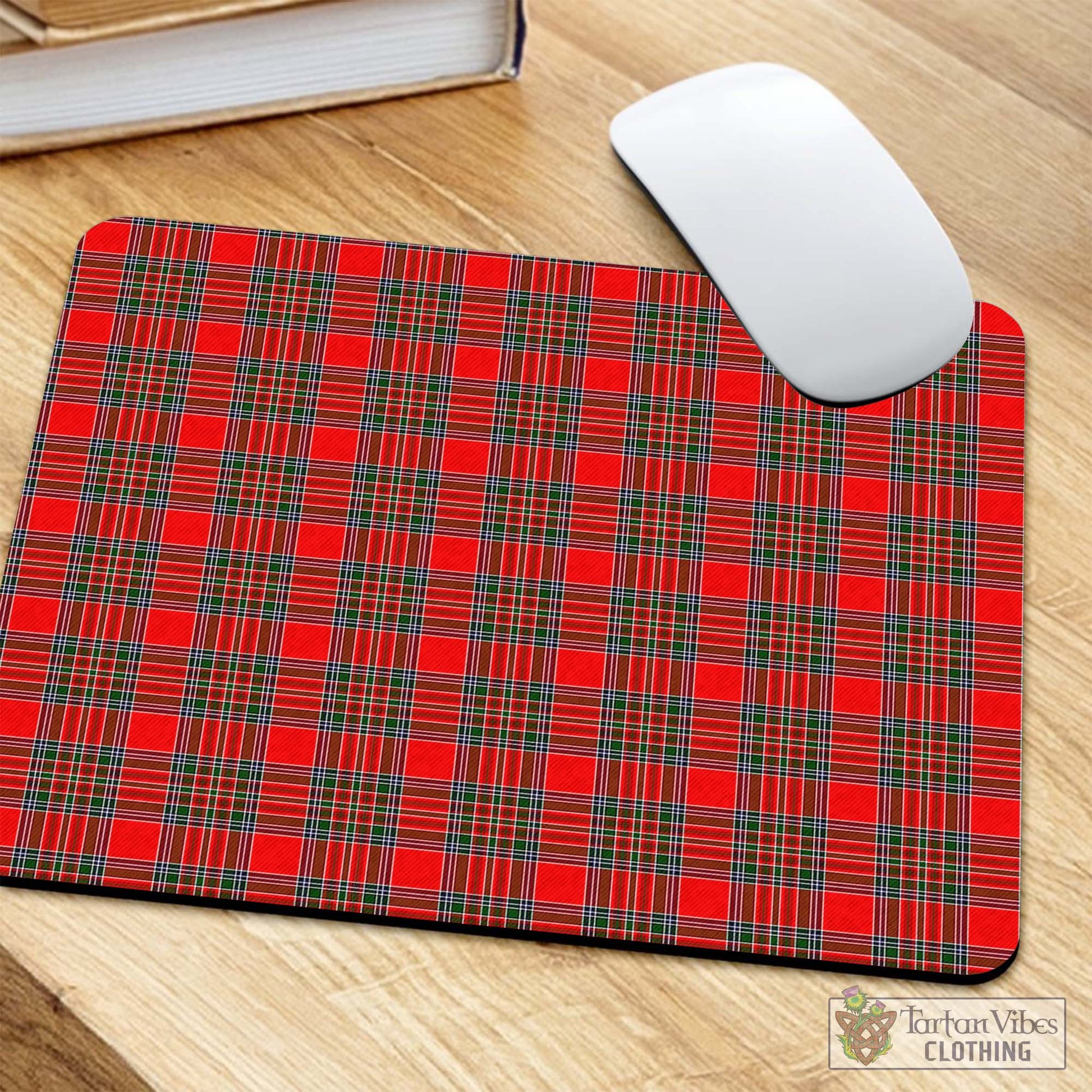 Tartan Vibes Clothing Binning Tartan Mouse Pad