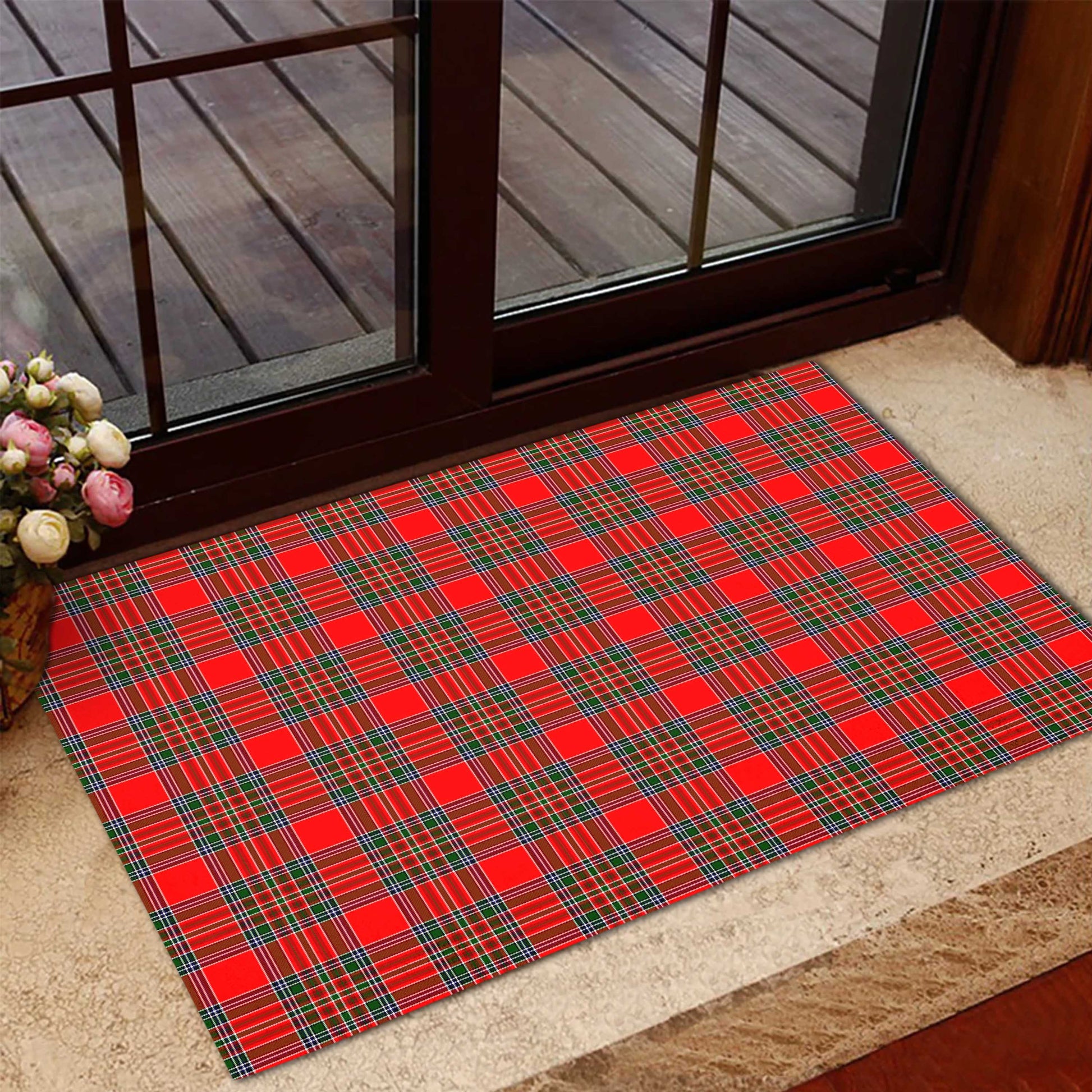 Binning Tartan Door Mat - Tartanvibesclothing