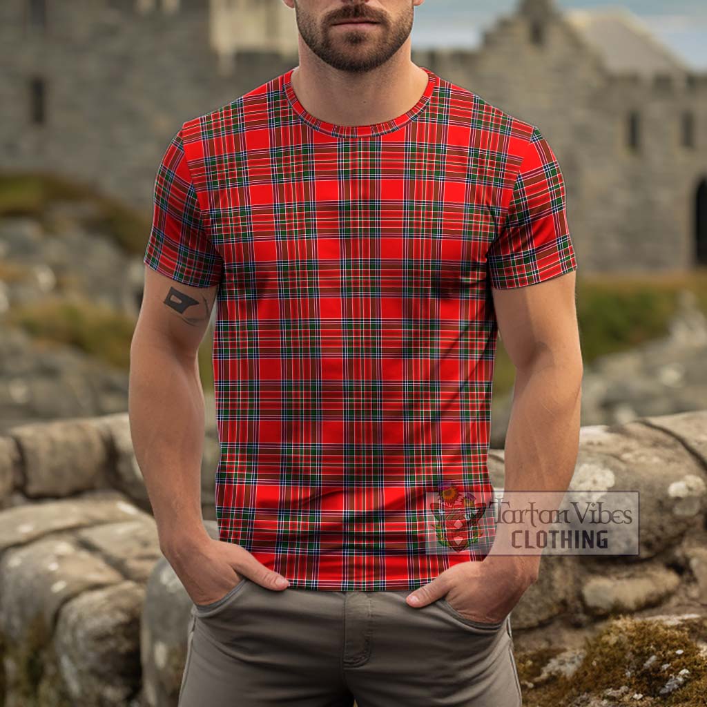 Binning Tartan Cotton T-Shirt Men's Shirt - Tartanvibesclothing Shop