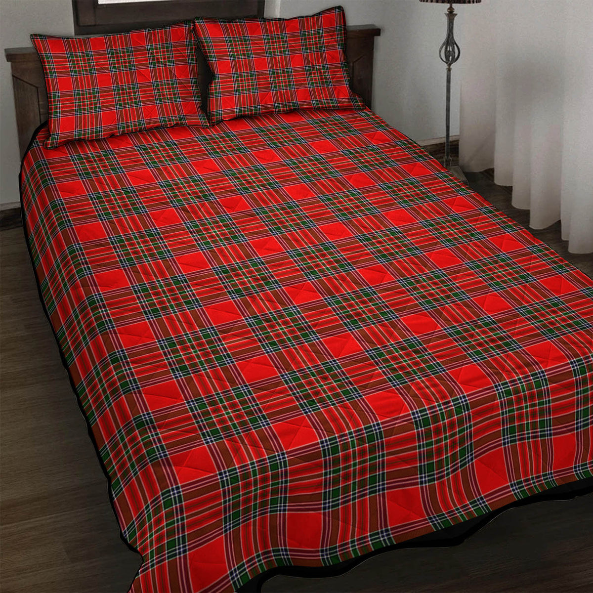 Binning Tartan Quilt Bed Set - Tartan Vibes Clothing