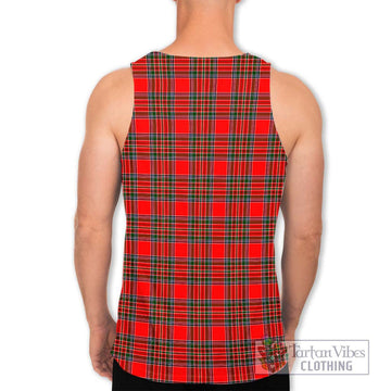 Binning Tartan Men's Tank Top with Family Crest DNA In Me Style